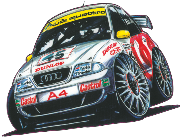 Audi A4_BTCC - Caricatures Tuning