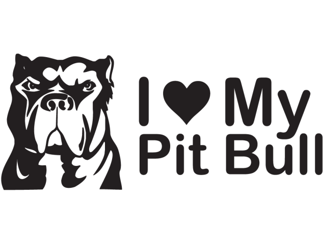 Jdm I Love My Pitbull - Drift