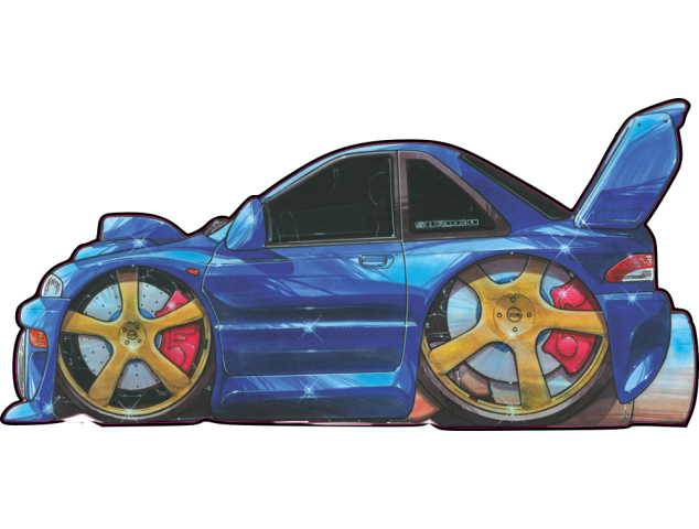 Autocollant 820-WRX - Subaru