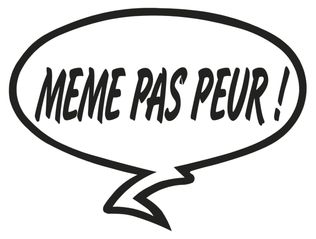 meme pas peur - Humours