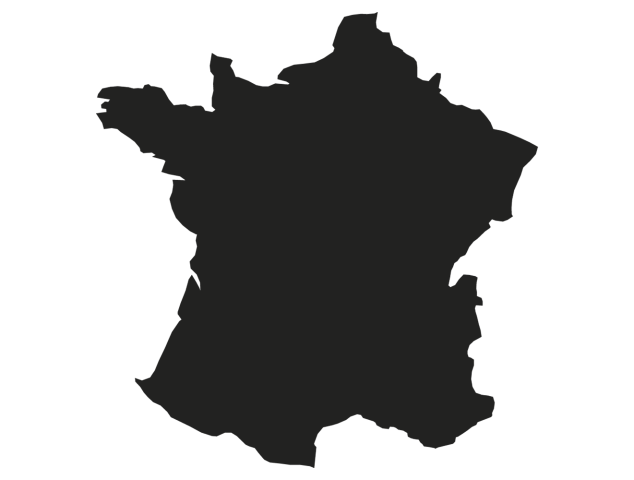 Sticker France - Silhouette de Pays