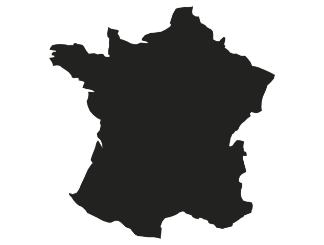 Sticker France - Silhouette de Pays