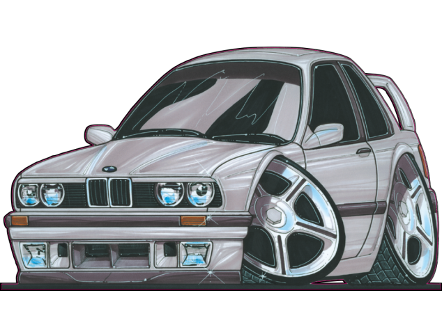 Autocollant 95-325i Coupe - BMW