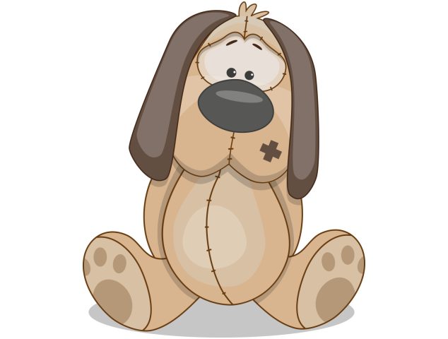 Autocollant Mignon Chien - Stickers Enfants