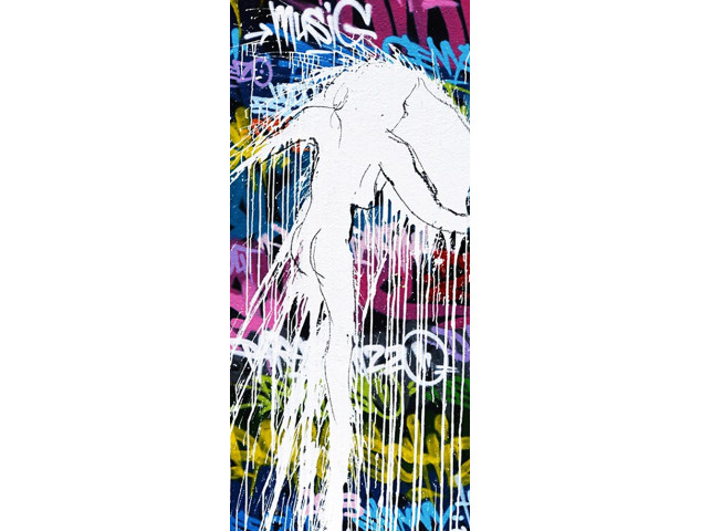 Sticker Porte Graffity Artistique - Stickers Porte