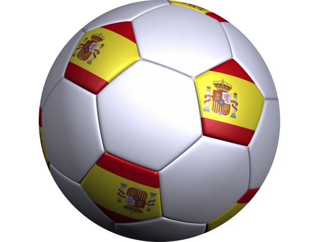 Sticker ballon foot espagne - Football