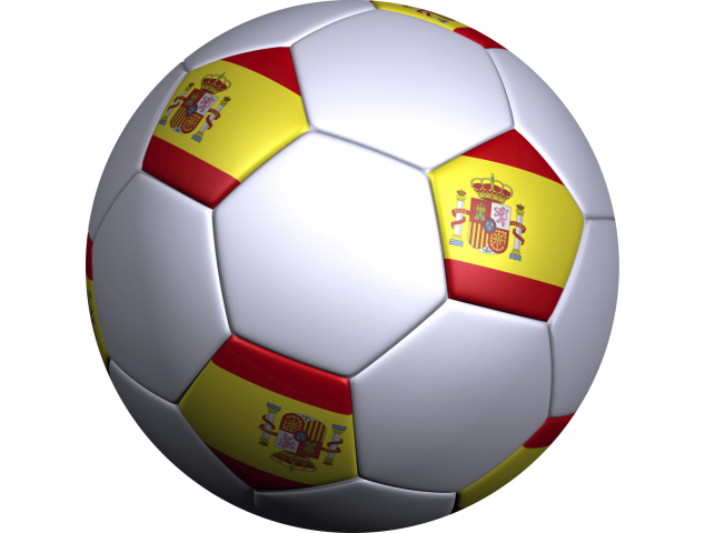 Sticker ballon foot espagne - Football