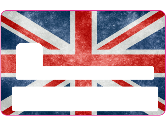 Sticker CB Grande Bretagne - Skin pour Carte Bancaire - Carte Bancaire