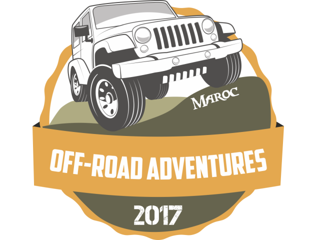 Autocollant 4x4 Off Road Adventures Maroc - Raid 4X4