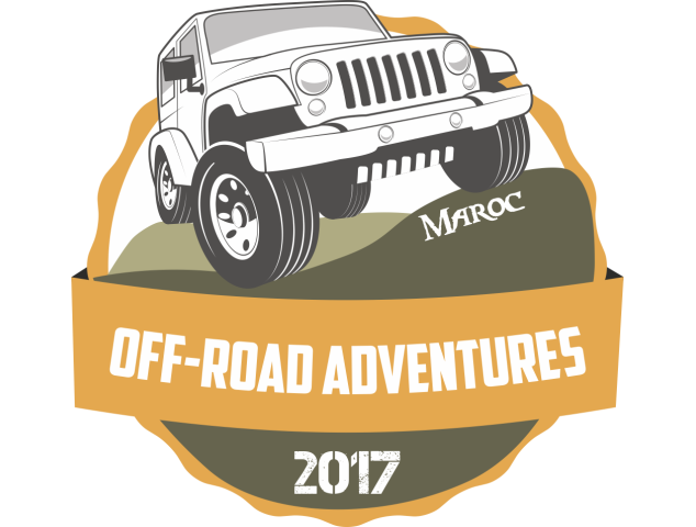 Autocollant 4x4 Off Road Adventures Maroc - ref.d10056