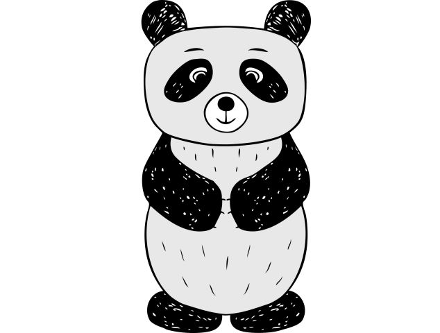 Autocollant Panda Enfant - Stickers Enfants