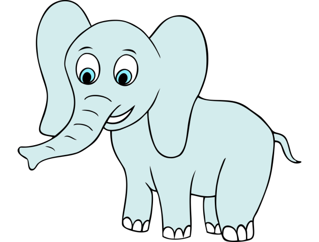 Autocollant Eléphant Ailes Enfant - Stickers Enfants