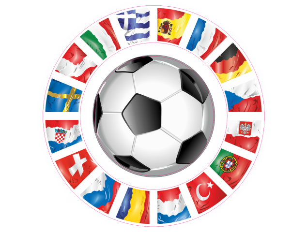 Sticker foot Euro 2008 - Football