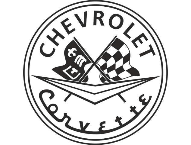 Sticker Chevrolet Corvette - Auto Chevrolet