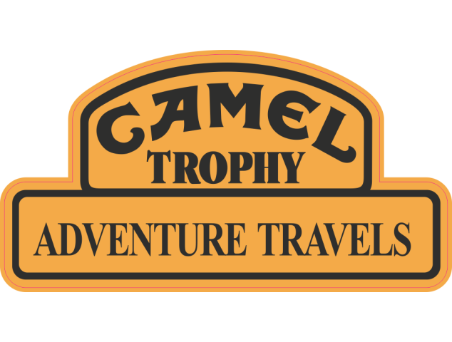 Autocollant  4x4 Camel Trophy - Raid 4X4