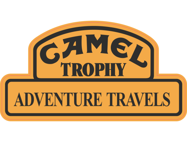 Autocollant 4x4 Camel Trophy - Raid 4X4