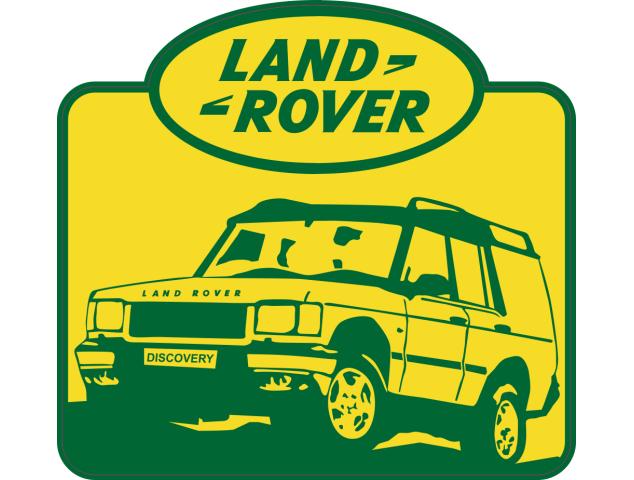 Autocollant  4x4 Land Rover - Raid 4X4