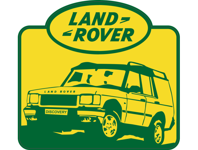 Autocollant 4x4 Land Rover - Raid 4X4