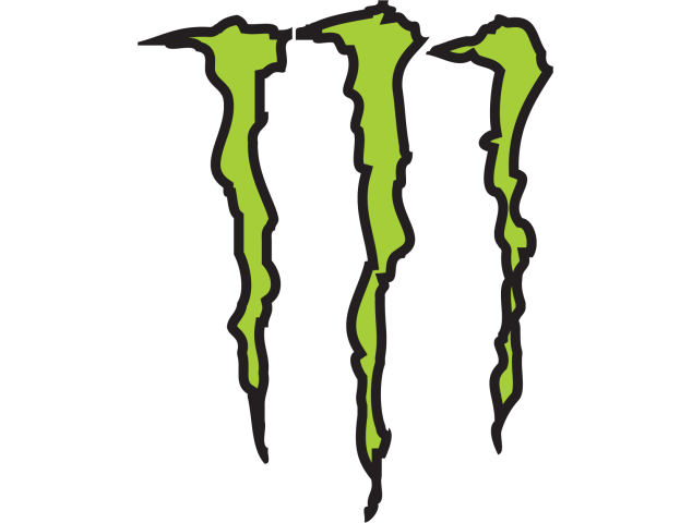 Autocollant Monster Energy - Logos Racers