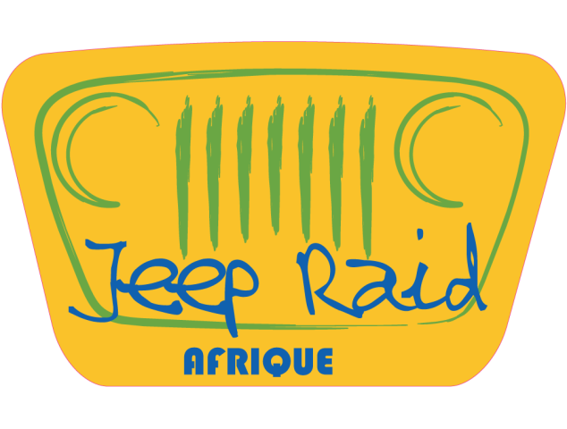 Autocollant Jeep Raid Afrique - Raid 4X4