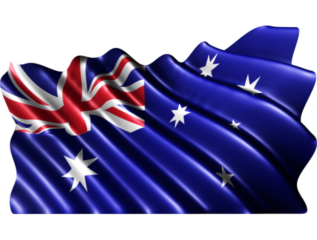 Autocollant Drapeau Australie - Drapeaux