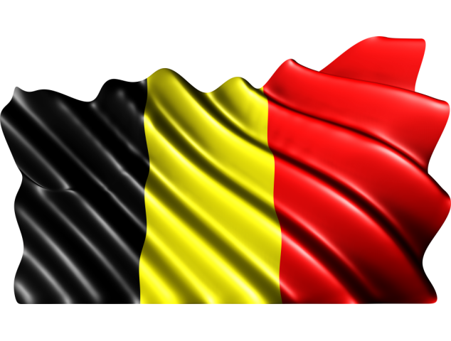 Autocollant Drapeau Belgique - Drapeaux