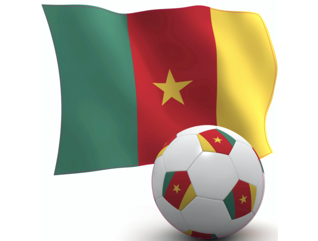 Autocollant Cameroun Foot - Football