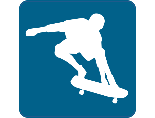 Skateboard A - Signalétique