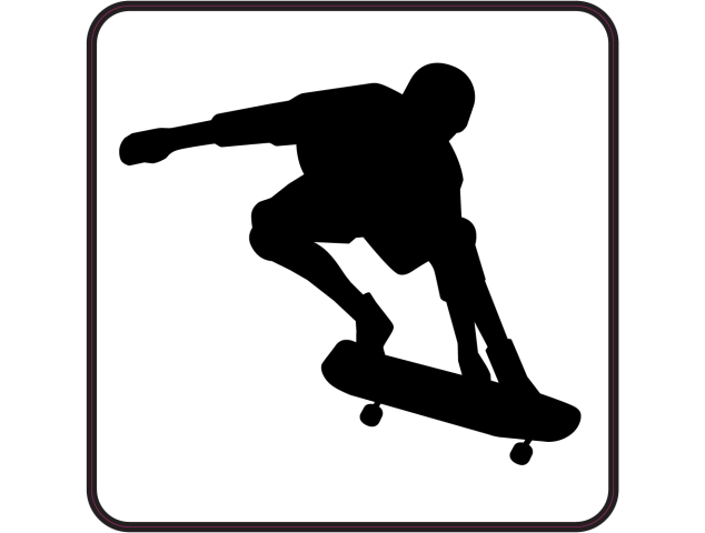 Skateboard B - Signalétique