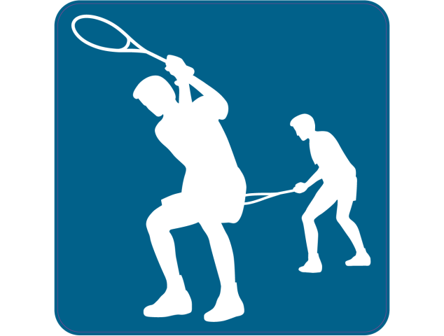 Tennis Duo A - Signalétique