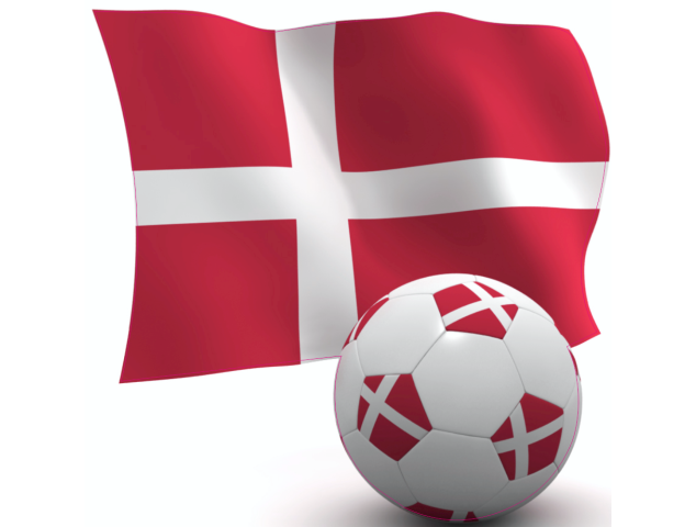 Autocollant Danemark foot - Football