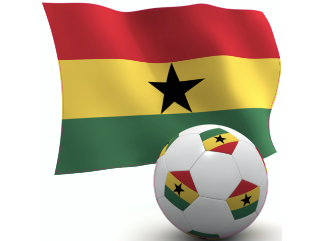 Autocollant Ghana foot - Football