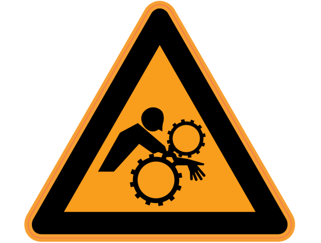 Panneau Danger Risque de blessure des bras - Signalétique