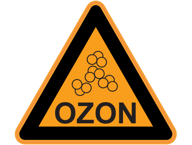 Panneau Danger Couche d'ozone - Signalétique