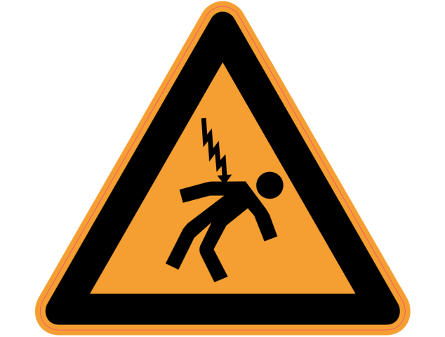 Panneau Danger Risque d'électrisation - Signalétique