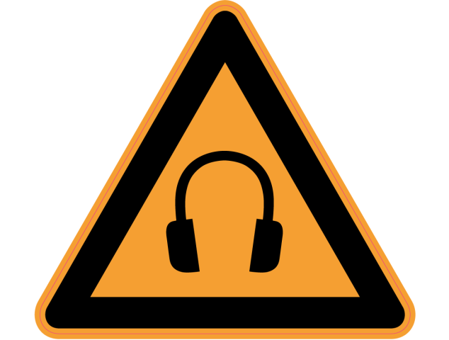 Panneau Danger Port du casque anti-bruit obligatoire - Signalétique