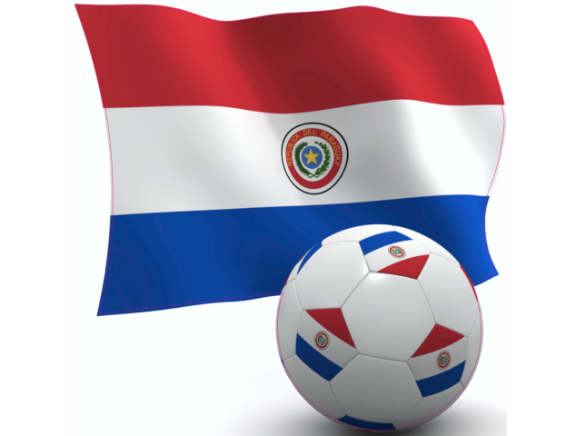Autocollant Paraguay foot - Football