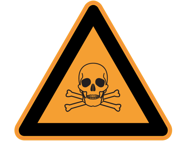 Panneau Danger Produits toxiques - Signalétique