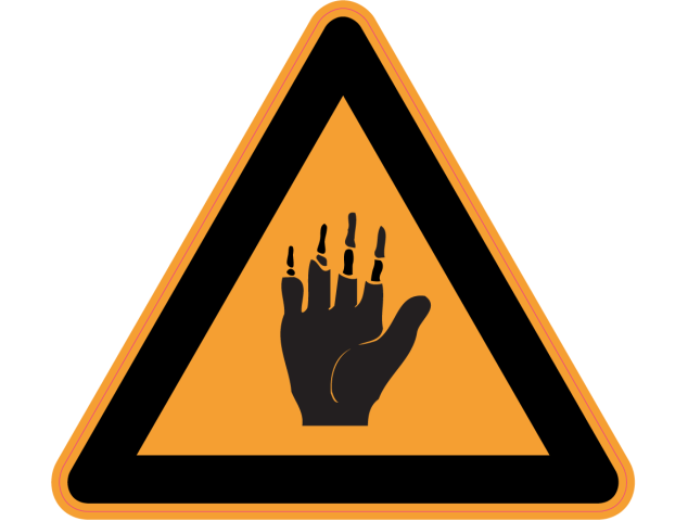 Panneau Danger Produits corrosifs - Signalétique