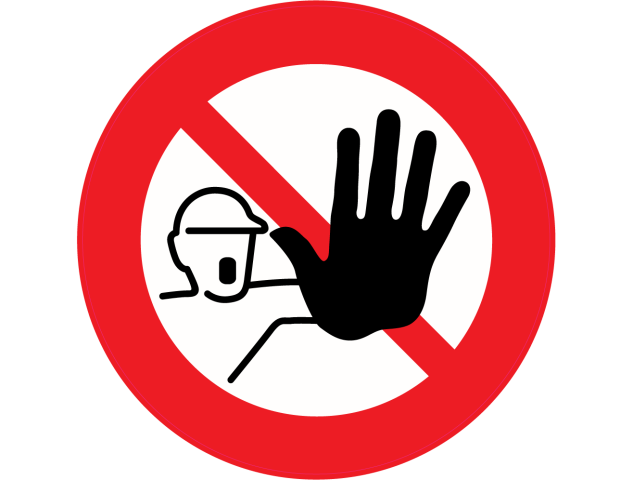 Panneau Interdiction Accès interdit - Signalétique