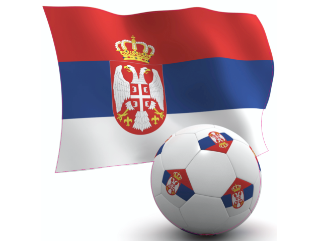 Autocollant Serbie foot - Football