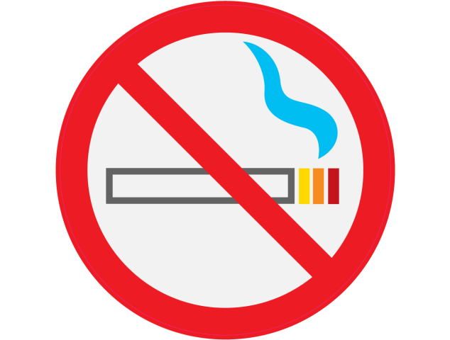 Panneau Interdiction de fumer 2 - Signalétique