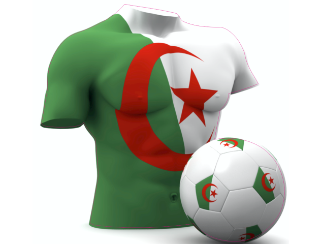 Autocollant Foot Algerie - Football
