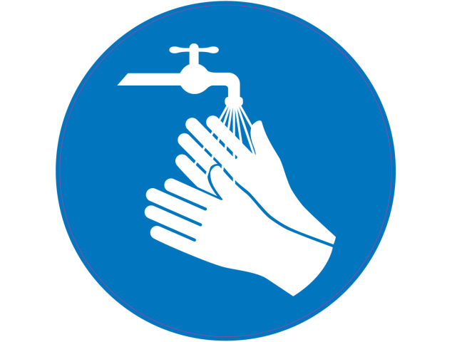 Panneau Obligation de se laver les mains - Signalétique