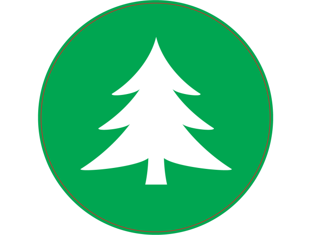 Panneau Vert Sapin - Signalétique