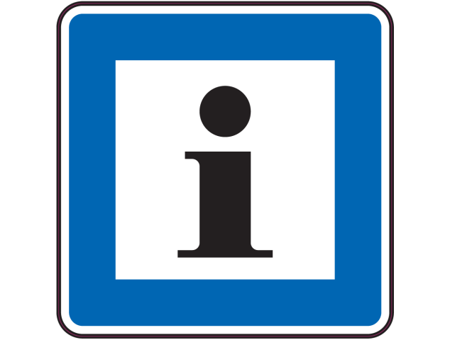 Panneau Indication Informations - Signalétique