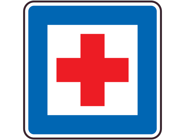 Panneau Indication Poste de secours - Signalétique