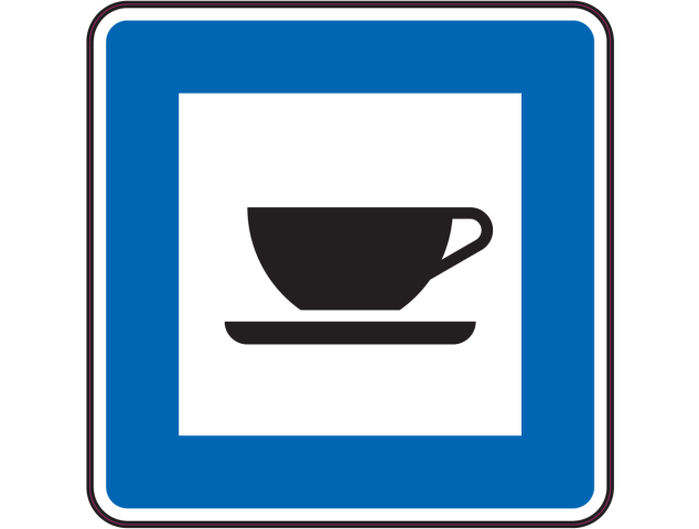 Panneau Indication Caféteria - Signalétique