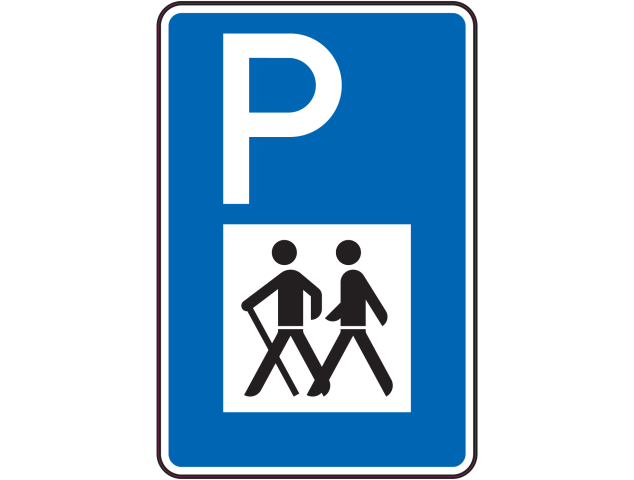 Panneau Indication Parking pour randonnée - Signalétique