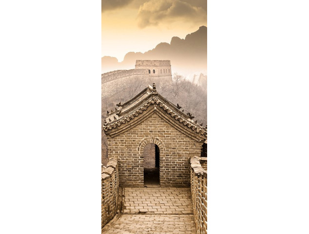 Sticker Porte Grande Muraille De Chine - Stickers Porte